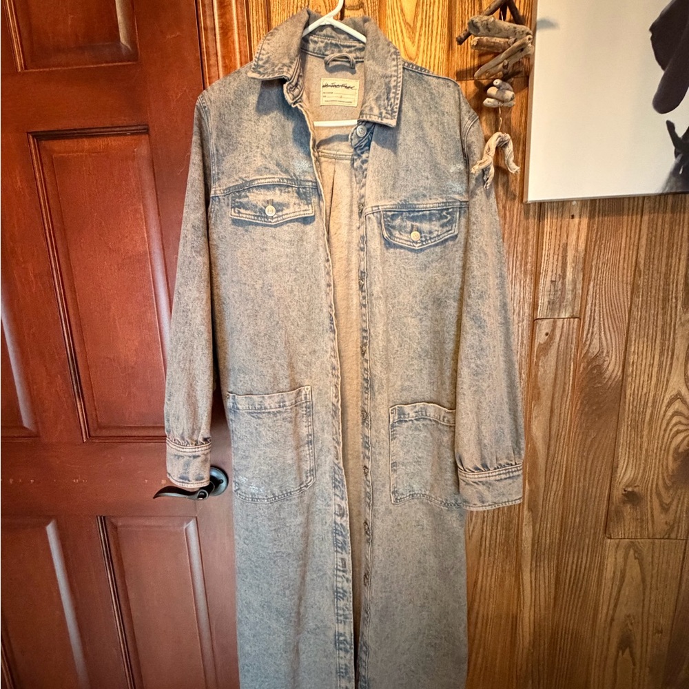 Free People Light Blue Denim Jacket